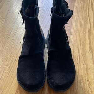 Black Suede Boots
